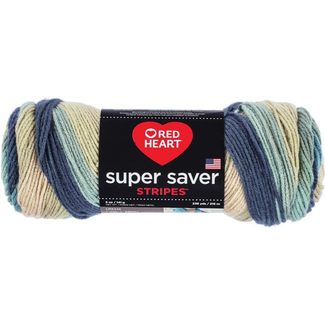 Red Heart Super Saver Sutherland Stripe 5oz 236yd Lot 1670 Worsted Acrylic Yarn Red Heart Super Saver Sutherland Stripe 5oz 236yd Lot 1670 Worsted Acrylic Yarn
